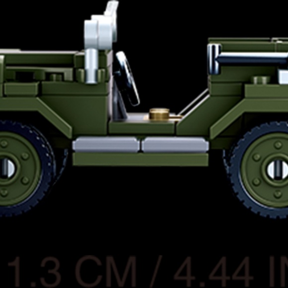 Military Bricks Blocks Russian Off Road Vehicle Car WW2 - Picture 3 of 5